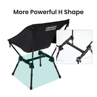 S4 Camping Chair, Lightweight Folding Chair with 3 Height Settings