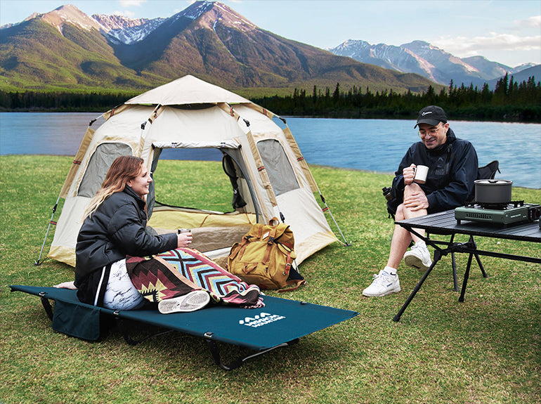 Table for on sale inside tent